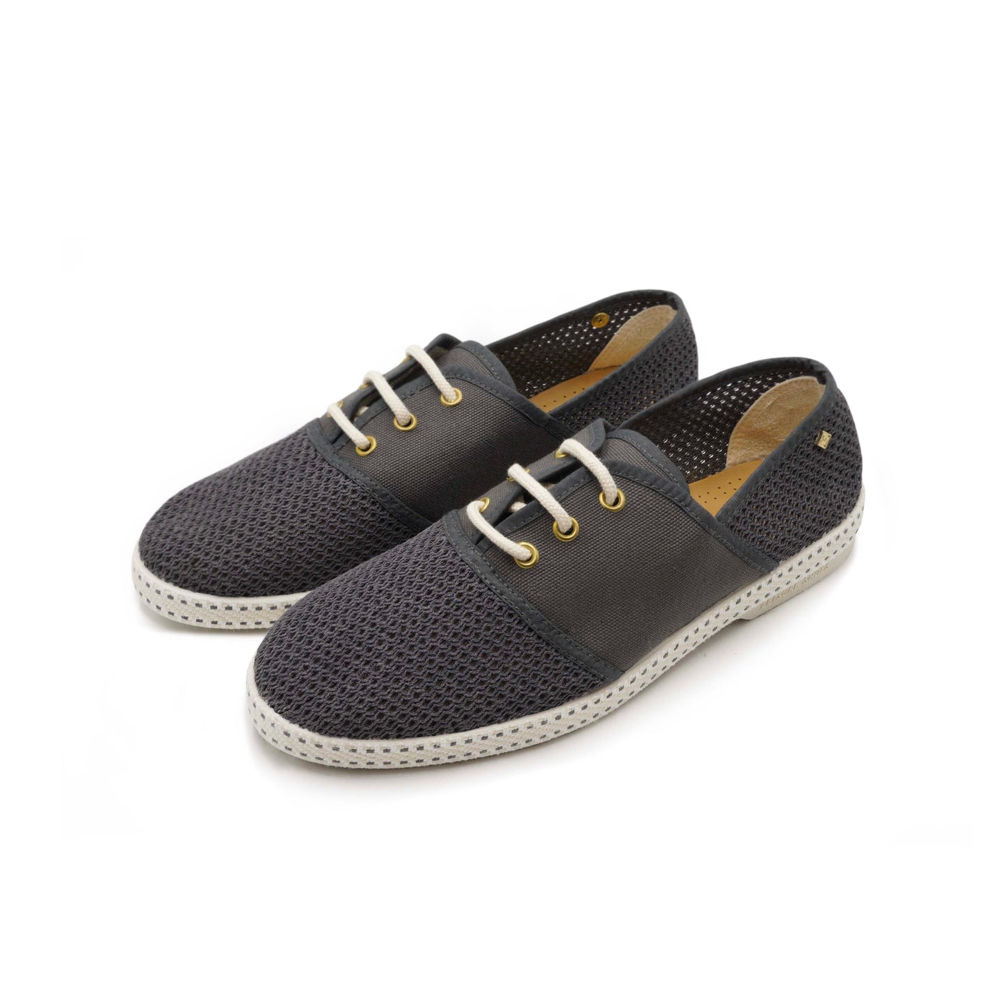 Classique Lacets Toile & Maille Anthracite