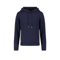 Hoodie Maille Marine