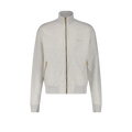 Pull Zip Molleton Gris