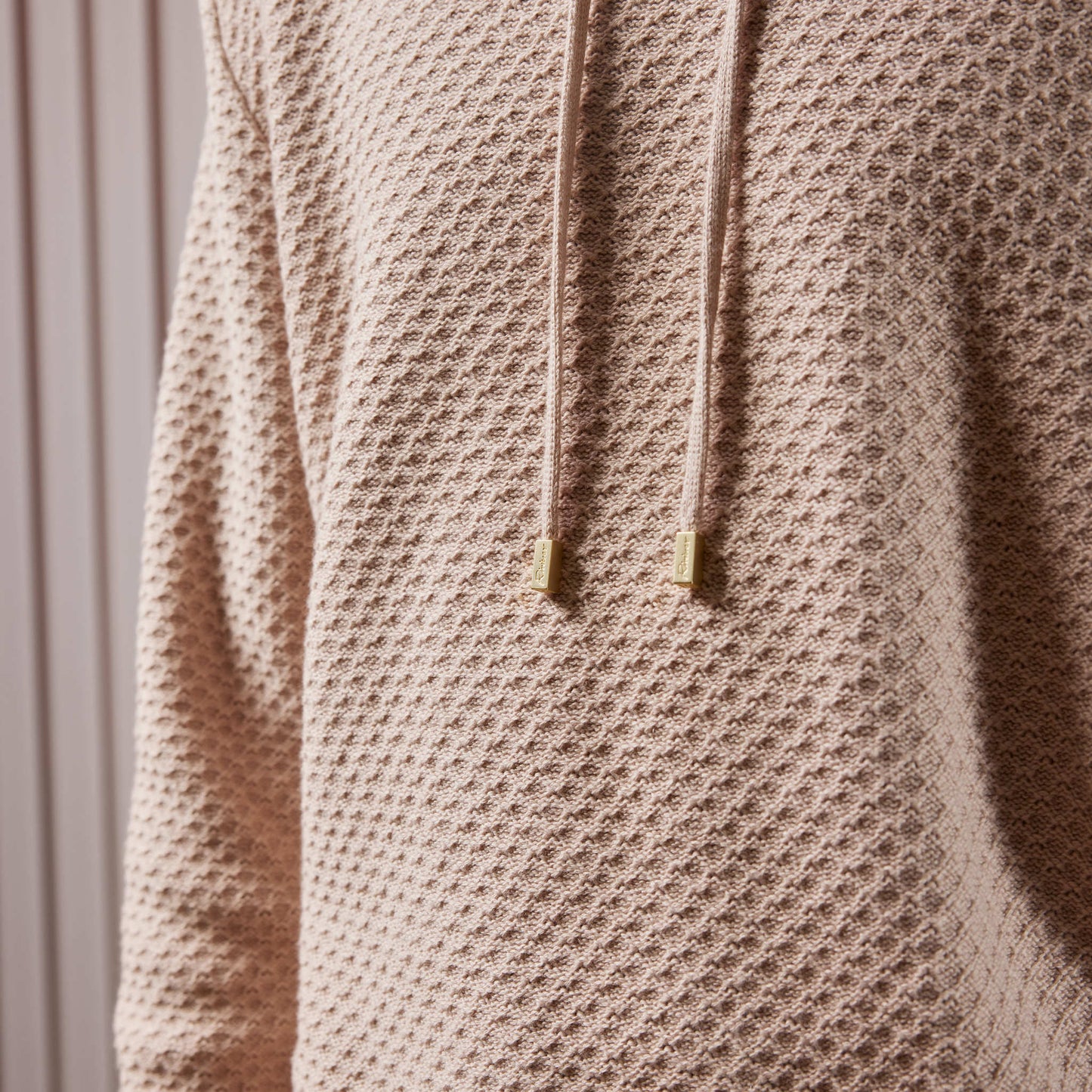 Pull à capuche Camel