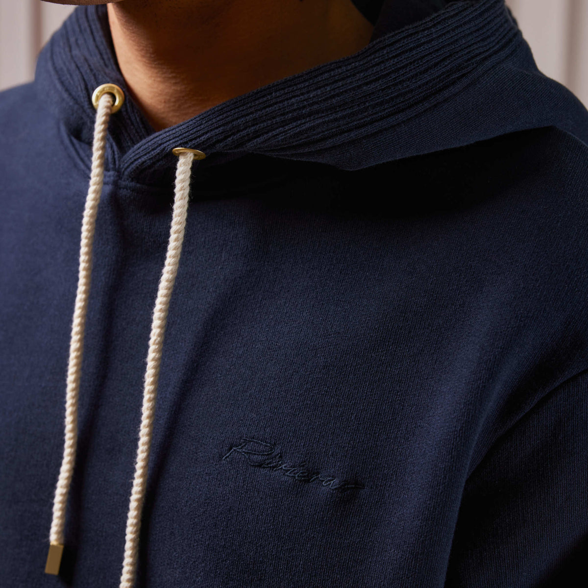Hoodie Molleton Marine