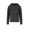 Hoodie Maille Anthracite
