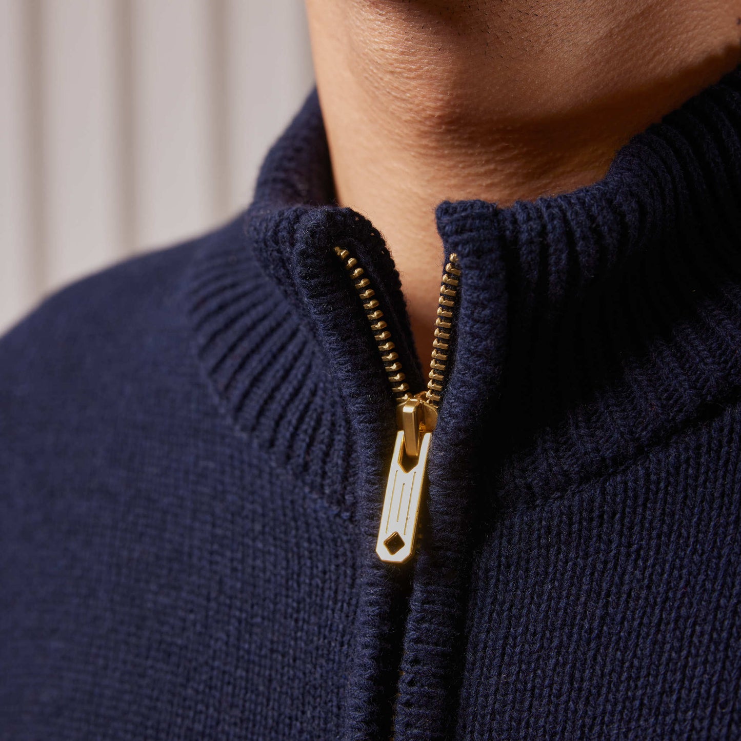Pull Zippé Marine