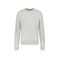 Pull Col Rond Molleton Gris