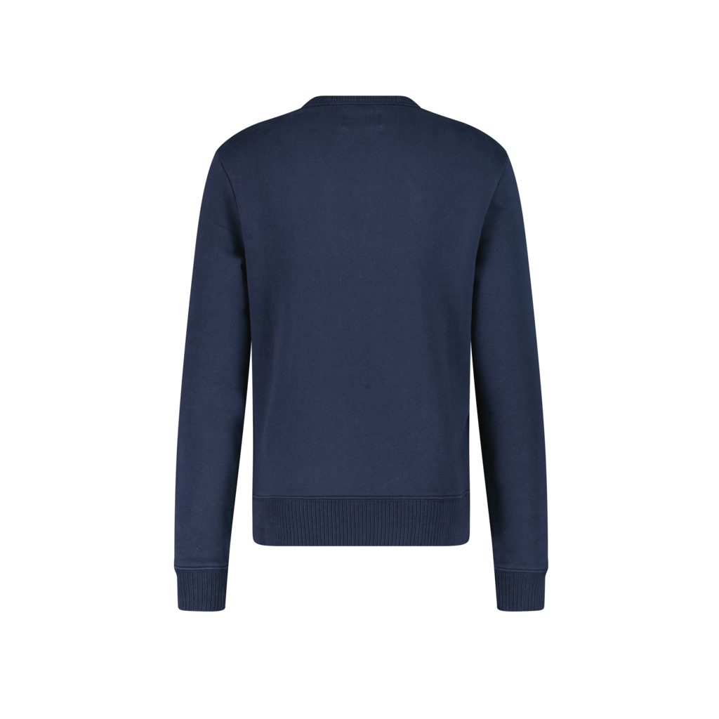 Pull Col Rond Molleton Marine