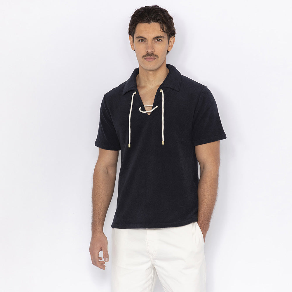 Polo à Col Noué