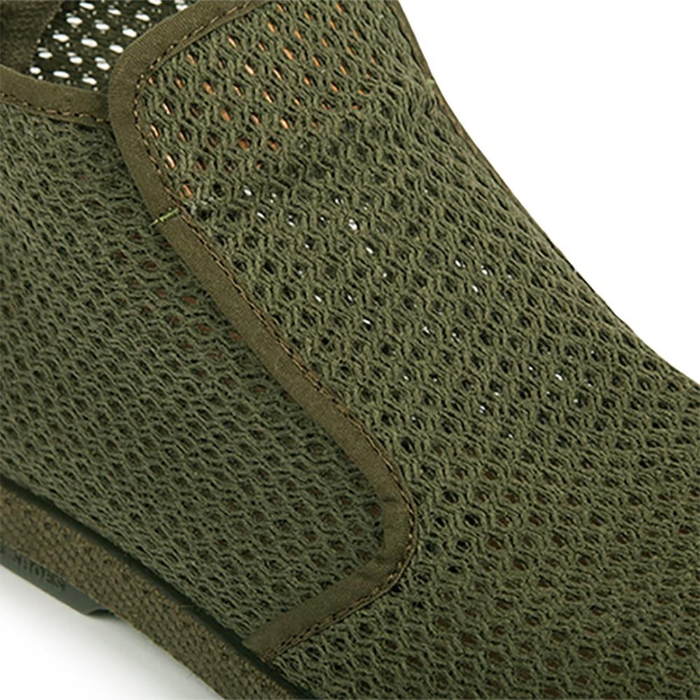 Classic Mesh Kaki Boots