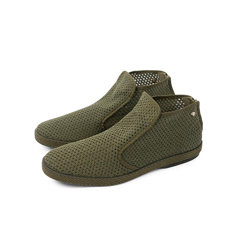 Classic Mesh Kaki Boots