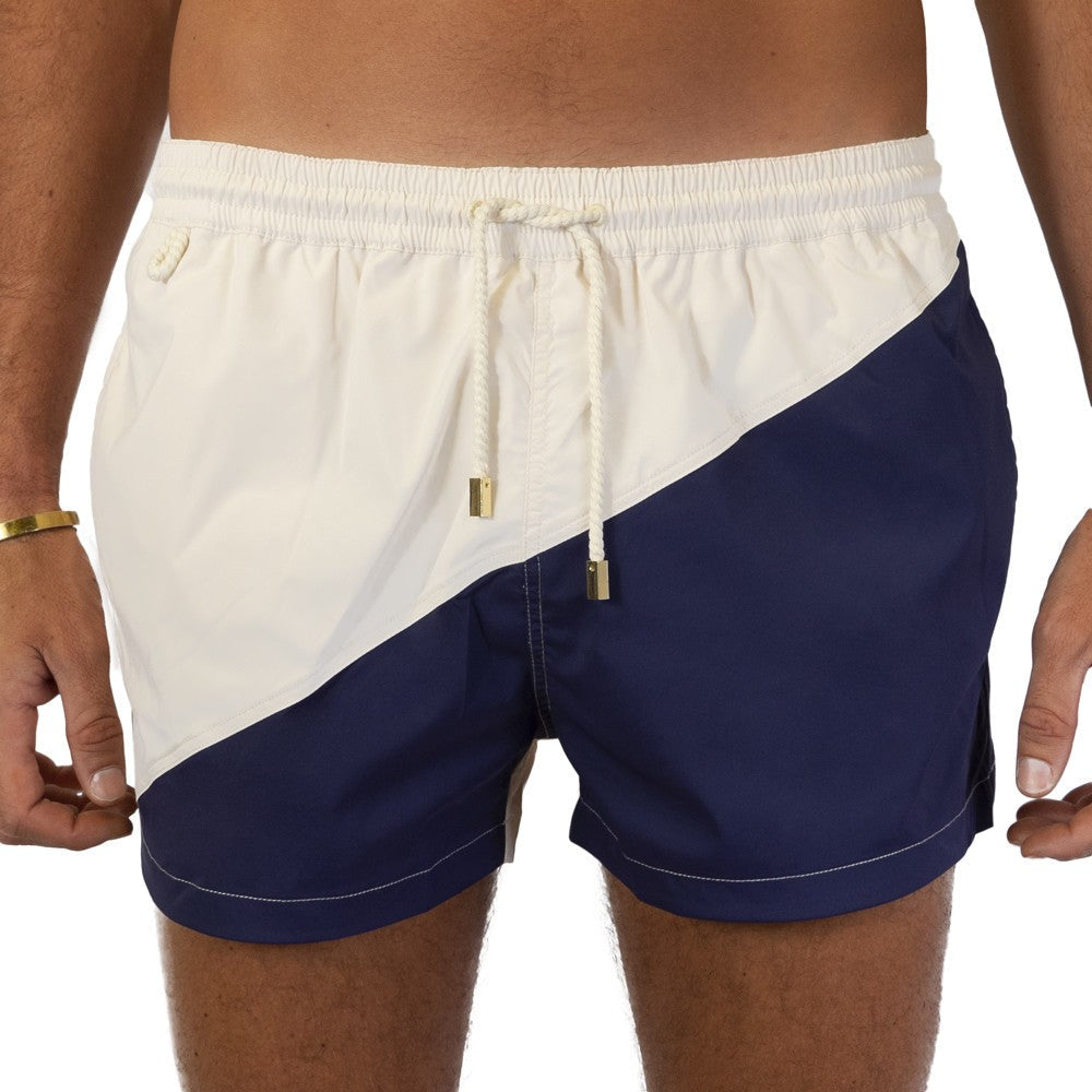 Short South Beige &amp; Marine