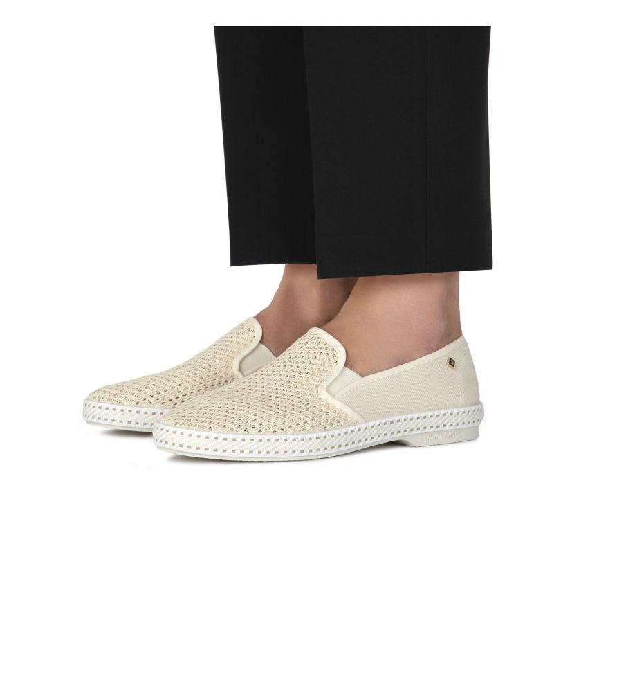 Classic Canvas & Mesh Beige