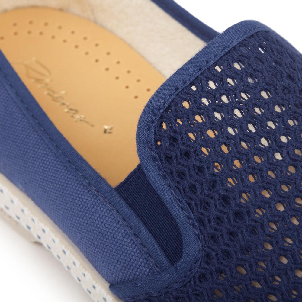 NEW RIVIERAS classic 20 espadrilles in bleu de travail NEW RIVIERAS classic 20 espadrilles in bleu de travail