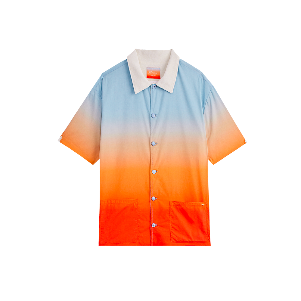Chemise Doublée En Éponge Coucher De Soleil