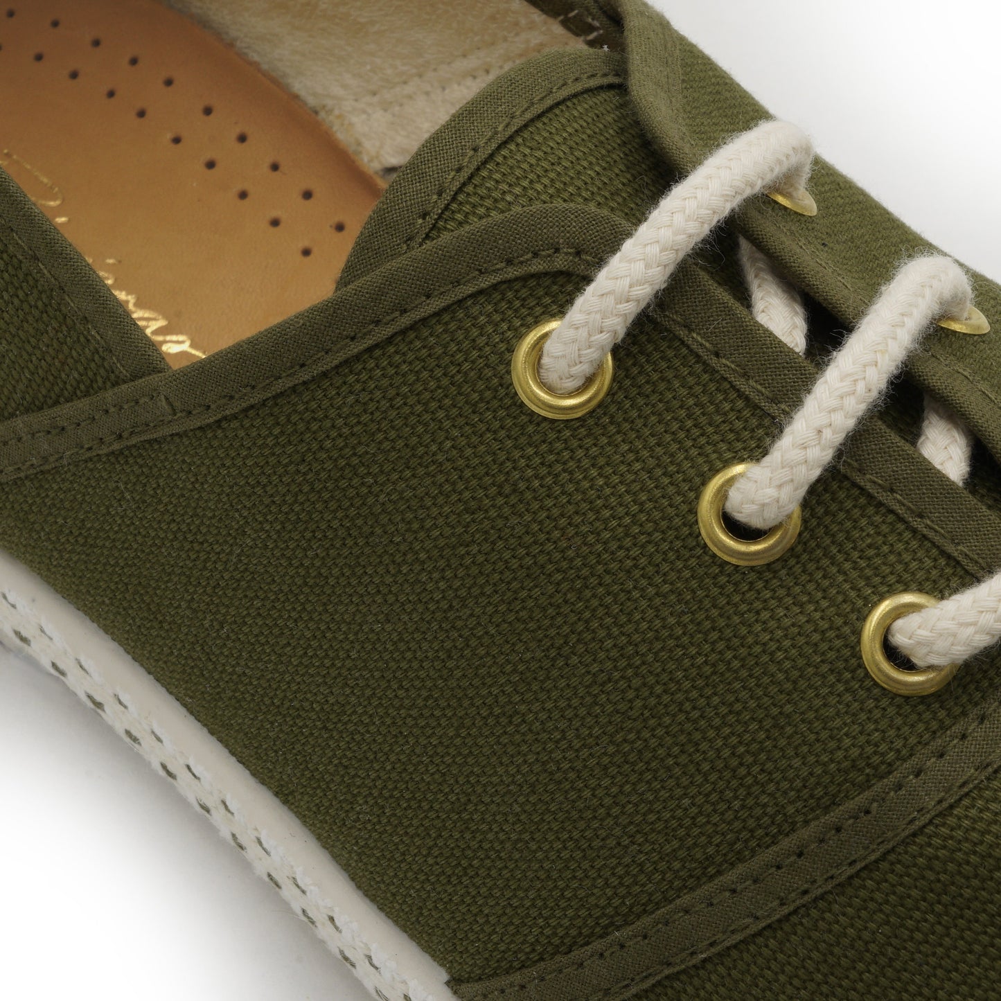 Lacets Toile Kaki