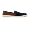 Classic Daim Match Marine Marron