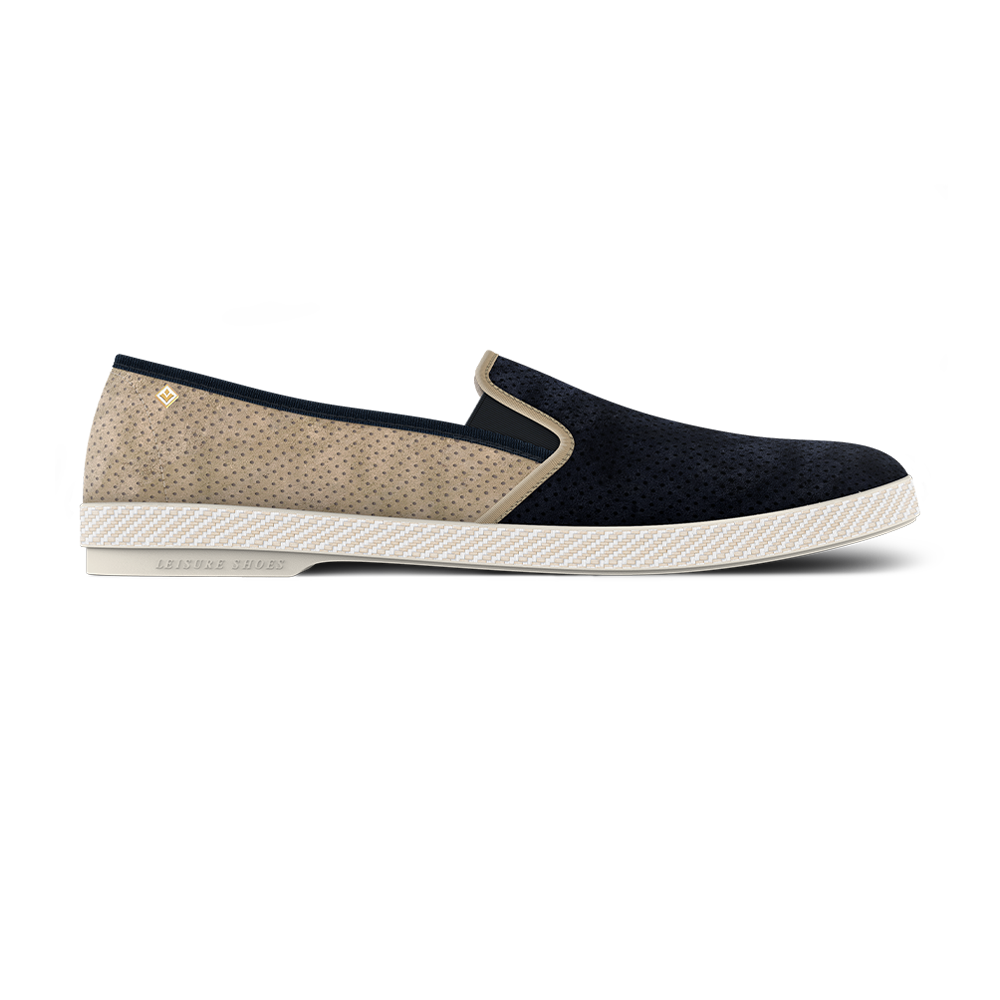 Classic Daim Match Marine Beige