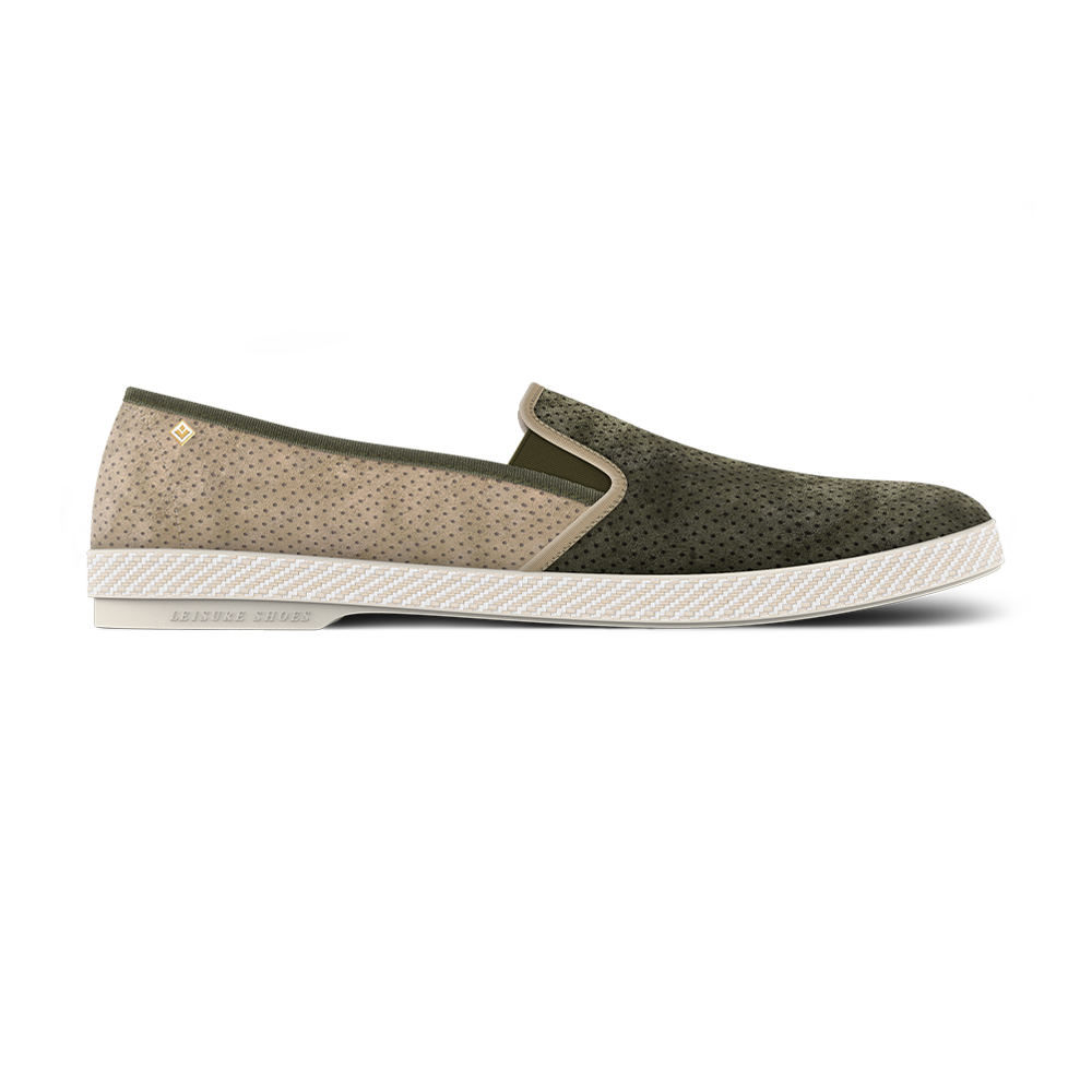Classic Daim Match Kaki Beige