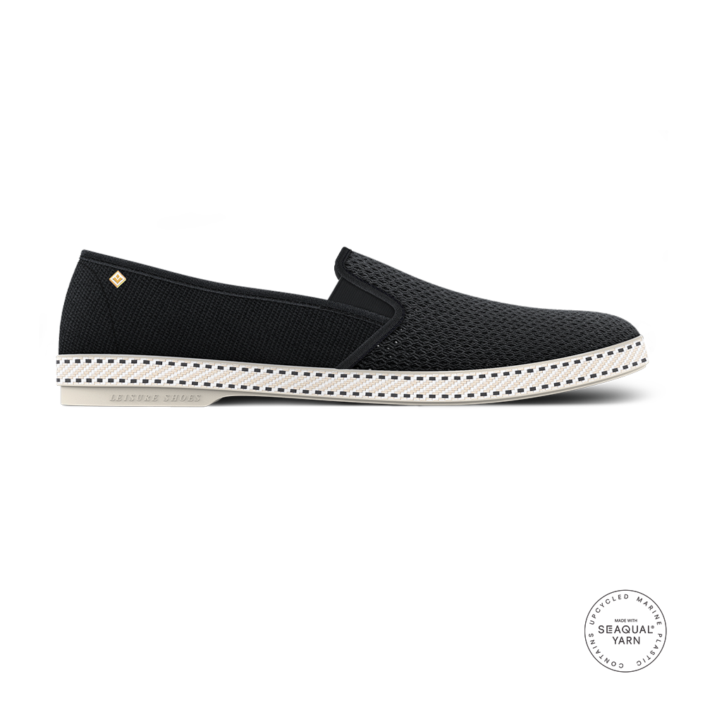 Classic Canvas & Mesh Black