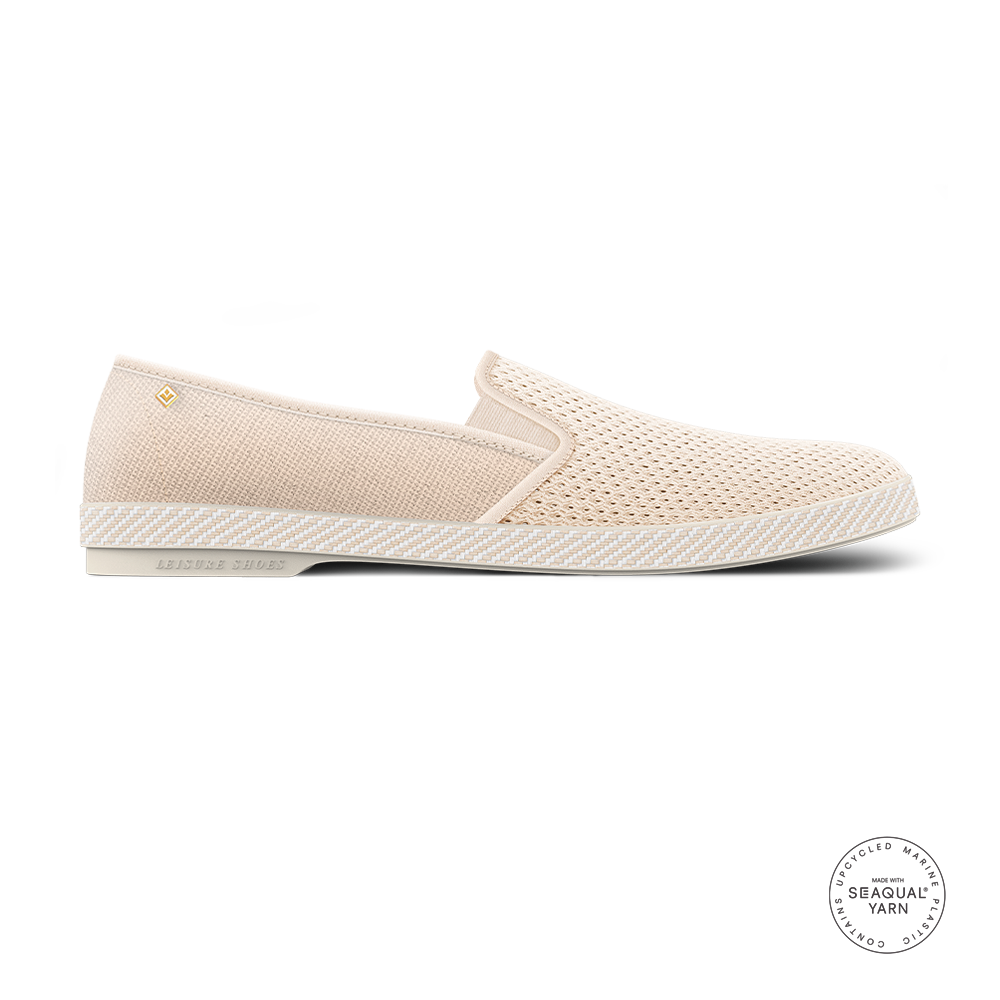 Classic Canvas & Mesh Beige