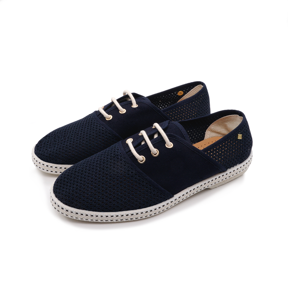 Lacets Toile & Filet Bleu Foncé