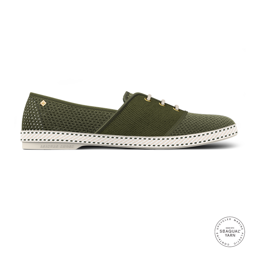 Lacets Toile & Filet Kaki