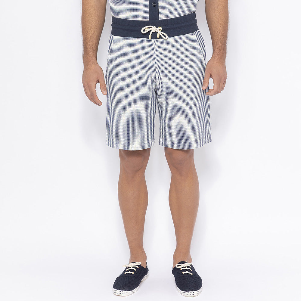 Two-tone Honeycomb Shorts