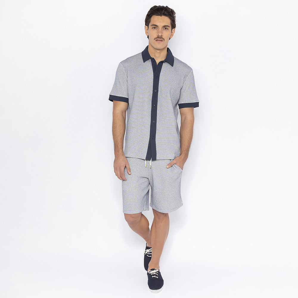 Two-tone Honeycomb Shorts